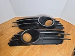 Audi A6 C7 Front Bumper Fog Light Grille Set 4G0807681B 4G0807682B Chrome Trim. Fixed Price $49.99.