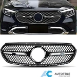Black Front Grille For 2023-2025 Mercedes-benz X254 GLC43 GLC300 Diamond Style. Fixed Price $59.99.