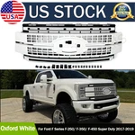 2017-2019 Super Duty F250 F350 F450 Platinum Bumper Oxford White Grille. Fixed Price $275.85.