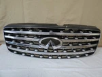 03 04 05 Infiniti FX35 FX45 Front Upper Radiator Bumper Grille Mesh Chrome Oem. Fixed Price $119.00.