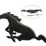 8" Matte Black For Mustang Front Grille Running Horse Emblem Metal Badge. Fixed Price $19.99.