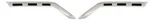 1955 Ford Pickup / Truck Grille Gull Wings Chrome New. Fixed Price $365.99.