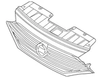 Genuine Nissan Grille Assembly 62310-3WS5B. Fixed Price $417.53.