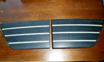 2009 - 2012 Lincoln Mks Front Bumper Lower Grille Insert Pair L&r Side Oem. Fixed Price $137.00.