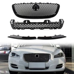 4PCS Black Front Grille Upper And Lower Mesh For Jaguar Xj 2010-2015. Fixed Price $277.61.