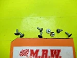 Grill Screws Bolts To Front Bumper Cover Lower For 05 06 Infiniti G35. Fixed Price $31.21.