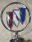 Oem Gm Buick Lesabre Hood Ornament Emblem Chrome Tri Shield Crest Badge. Fixed Price $75.00.