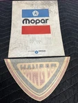 1974 1975 Dodge Dart Sport Nos Mopar Front Header Grille Panel Hang Ten Decal. Fixed Price $45.00.