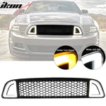 Fits 13-14 Ford Mustang Non-shelby Front Upper Led Light Grille Honeycomb. Fixed Price $69.99.