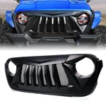 Matte Black Front Grille Grid For 2018-2026 Jeep Wrangler Jl Gladiator Jt. Fixed Price $139.99.