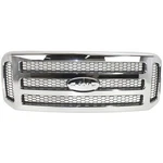 Grille Assembly 2005-07 Ford F-250 F-350 Super Duty Chrome Shell/gray Insert. Fixed Price $121.51.
