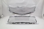 New Chrome Front Upper/lower Grille Combo For 09 10 11-12-13-14 Cadillac Cts-v. Fixed Price $205.00.