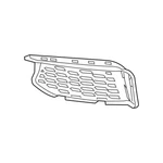 Genuine Oem Grille For Bmw 51118065318. Fixed Price $88.98.
