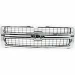 Front Grille Black W/ Chrome Frame 2500/3500 Fits 2007 2010 Chevrolet New Body. Fixed Price $271.88.