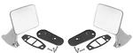 Oer Chrome Outer Door Mirror Set For 1970-1972 Chevy And Gmc Pickup Trucks. Fixed Price $138.98.