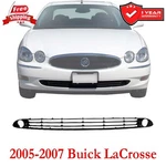 Bumper Grille 2005-2007 Buick Lacrosse Front Black Plastic GM1036147. Fixed Price $106.30.