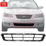New Front Center Bumper Grille Textured Black Fits 2006 2007 2008 Hyundai Sonata. Fixed Price $38.66.