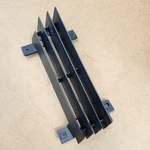 C3 Corvette Front Bumper Deflector Grille Right Passenger Side Used 80-82. Fixed Price $35.99.