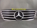 Set Of Black Front Grill For 2002-2005 Mercedes Benz W220 S-class S430 S500 S600. Fixed Price $165.00.