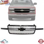 New Front Upper Grille Assembly Black Fits 2003-2007 Chevrolet Silverado 1500. Fixed Price $197.20.