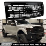 Ford F-150 F150 2009-14 Platinum Gloss Black Front Upper Grille AL3Z-8200-E. Fixed Price $229.99.