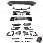 Jetta 2015-18 Front Bumper Reinforcement Bar/brackets/grilles/fog Light Kit. Fixed Price $120.92.