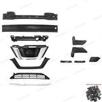 12PC Rogue 2017-2019 Bumper Reinforcement Radiator Chrome Grille Mesh Kit. Fixed Price $129.94.