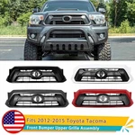 Front Bumper Upper Grille Assembly Fit For Toyota Tacoma 2012-2015 Plastic. Fixed Price $104.78.