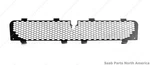 Genuine Saab Front Center Bumper Cover Grille For 2003 9-3 5400387-AB. Fixed Price $129.35.