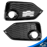 Pair Fog Lights Trim Bezel Cover For 2017 2018 2019 Honda Civic Hatchback Lh+rh. Fixed Price $28.50.