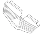 Genuine Nissan Grille 62070-ZN50A. Fixed Price $181.18.
