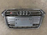 2013-2014 B8.5 Audi S4 Oem Gray Center Grille (wrinkled Chrome) 8K0853651P /q (l. Fixed Price $380.00.