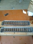 Nos 1971 Buick Electra/wagon Pair Front Lower Grilles In Bumper 1234361-1234360. Fixed Price $100.00.