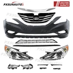 Front Bumper Brackets Grilles Headlights For 2011-2014 Hyundai Sonata Primed. Fixed Price $329.00.