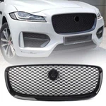 Front Upper Vent Grille Gloss Black Mesh Radiator Fit Jaguar F-pace 2016-2020. Fixed Price $170.21.