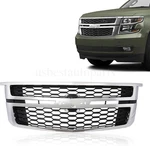 Chrome Front Upper Bumper Grille 84724083 For 2015-2020 Chevrolet Tahoe Suburban. Fixed Price $129.58.
