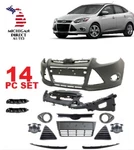 2012 2013 2014 Ford Focus Front Bumper Cover W Fog Lights Sel Ships Faster. Fixed Price $157.94.