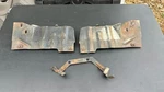 1969-1973 C-body Fury Engine Bay Front Frame Rail Splash Shields Left Right. Fixed Price $105.00.