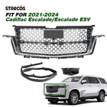 For 2021-2024 Cadillac Escalade&esv Front Upper Grille Chrome 85000004. Fixed Price $252.00.