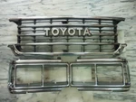 0087-LAND Cruiser FJ62 Grille & Headlight Bezel Set 1987-1990 Brand New. Fixed Price $330.00.