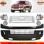 Front Lower Bumper Cover & Grille Assembly Kit 2007-2014 Ford Expedition. Fixed Price $510.00.