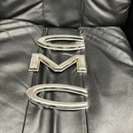 Gmc Grille Chrome Letter Emblems Script Vintage 7" 2385872 2385873 2385874. Fixed Price $99.99.