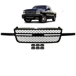 Grille Assembly Black For 2003-2007 Chevrolet Silverado 1500 Includes Classic. Fixed Price $210.31.