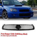 2004-2005 Subaru Impreza Wrx Sti Front Bumper Mesh Grille 3 Piece Set Black. Fixed Price $46.89.