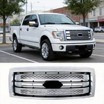 2009-2014 Ford F-150 F150 Platinum Brushed Satin Aluminum Front Grille. Fixed Price $249.60.
