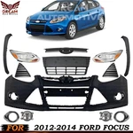 Front Bumper Cover Primed Plastic & Grille Assembly Kit 2012-2014 Ford Focus. Fixed Price $405.90.