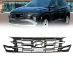 Fit Hyundai Tucson 2025 Black Frontgrille Chrome W/o Camera Hole 86350N9HB0TRC. Fixed Price $490.99.