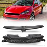 For 2013- 2016 Dodge Dart Front Bumper Grille Panel W/ Molding Trim Set 2PCS. Fixed Price $68.39.