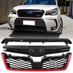 Fit 2014-2018 Subaru Forester Sti-style Abs Front Grille Bumper W/red Trim. Fixed Price $58.99.