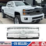 For 2017-2019 Chevrolet Silverado 2500 Hd Front Bumper Grille Chrome 84580506 Us. Fixed Price $288.99.